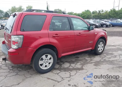 2008 Mercury Mariner V6 from USA, damaged, VIN 4M2CU91118KJ10501